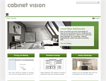 Tablet Screenshot of essential.cabinetvision.com