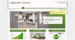 Desktop Screenshot of cabinetvision.com